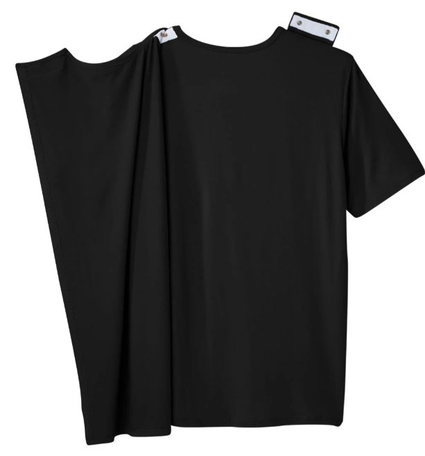 Black T-shirt with white script text reading “Every Spartan” across the chest.