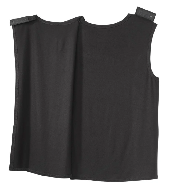 Black sleeveless tank top with white “Every Spartan” text on the front
