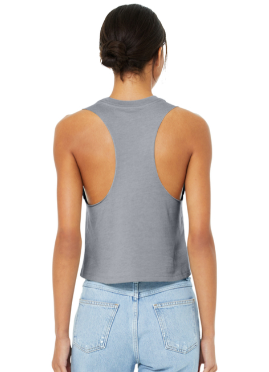Gray sleeveless athletic shirt with “BUILT DIFFERENT. 100% EVERY SPARTAN” and a green Spartan helmet logo
