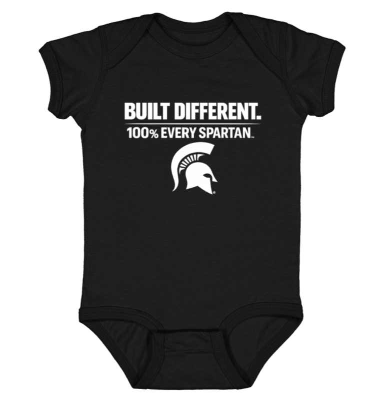 Rabbit Skins Infant Cotton Bodysuit (built different) black
