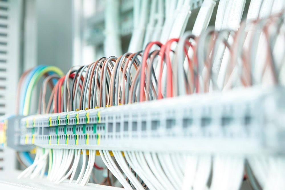 Wiring in a Switchboard — Electrical Services In Corowa, NSW