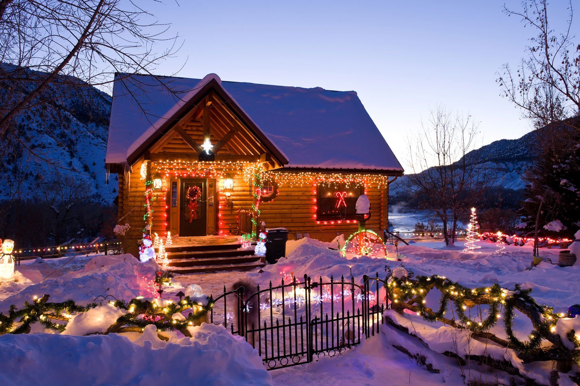 Holiday Christmas Lights — Nottingham, PA — Howell’s Lawn & Landscape LLC
