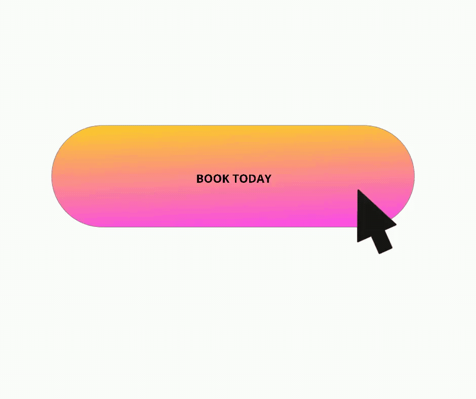Animated button with gradient from pink to orange, and the text 