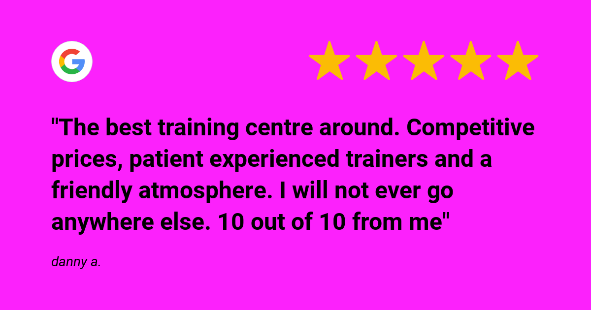 a customer review for Gas Training & Assessment