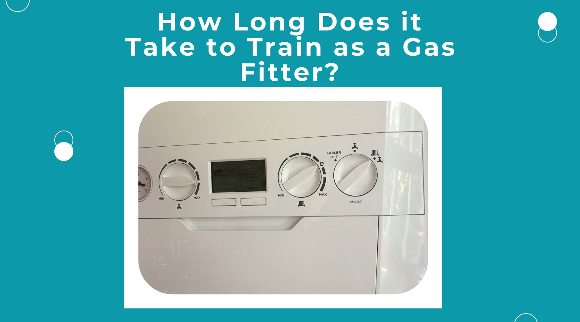 How long does it take to train as a gas fitter
