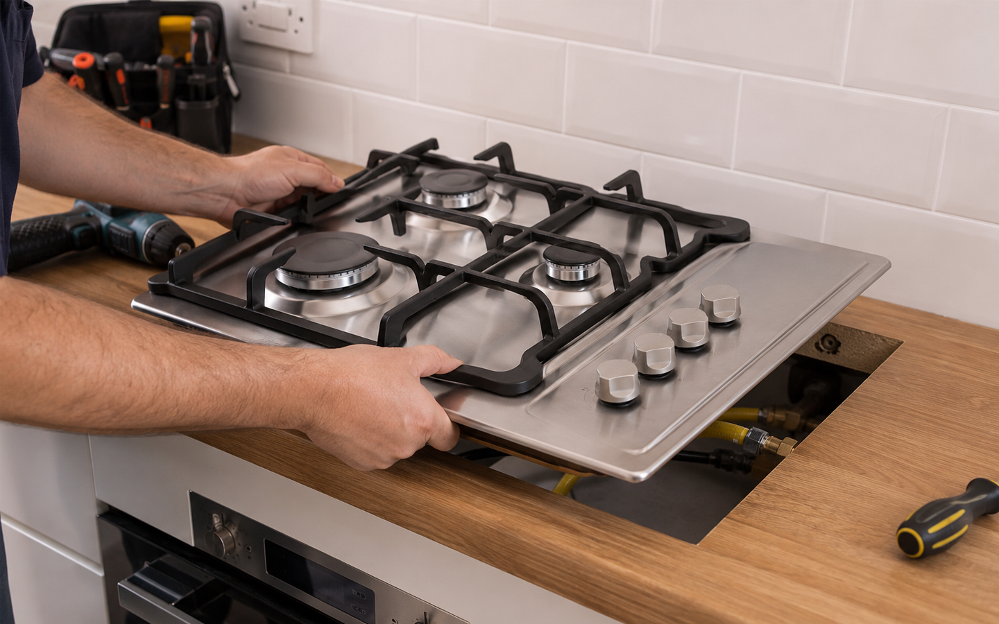 gas hob installation training