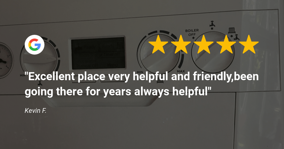 A google review of an excellent place very helpful and friendly been going there for years always helpful
