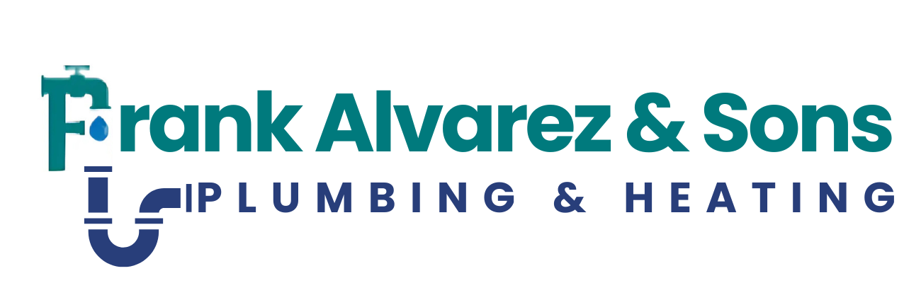The logo for frank alvarez & sons plumbing & heating