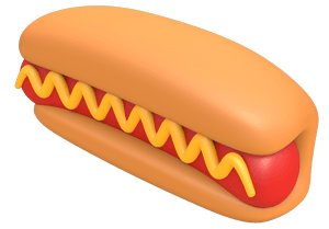 Hot Dog Served at CC's Dairy Bar in New Baltimore, MI