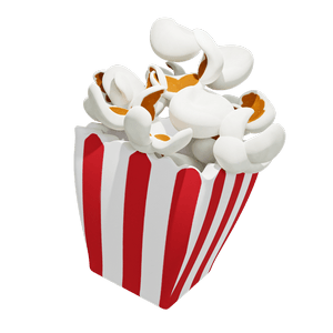 Popcorn served at CC's Dairy Bar in New Baltimore, MI