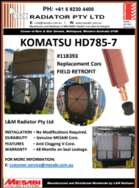 Radiator Core Replacement — Welshpool, WA — L&M Radiator