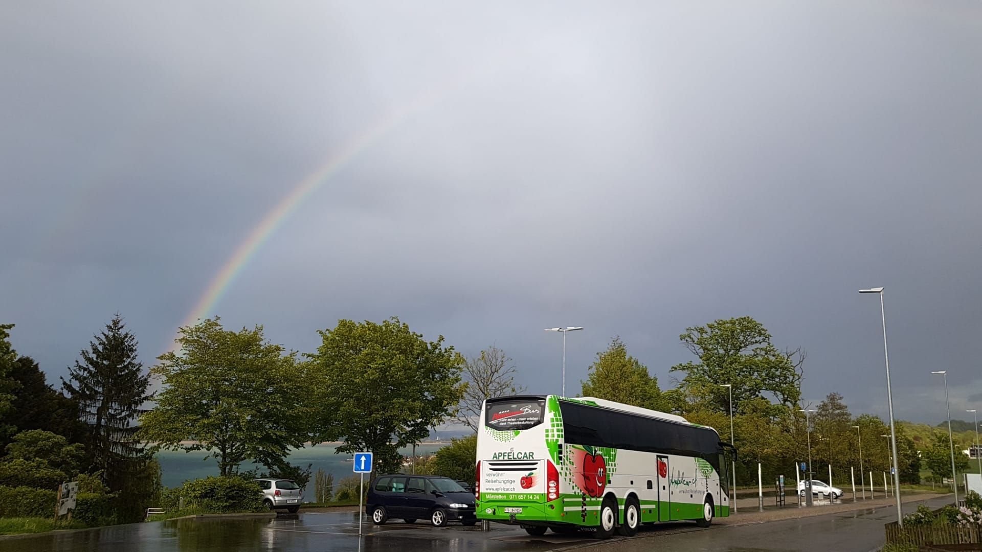 Apfelcar auf Reisen