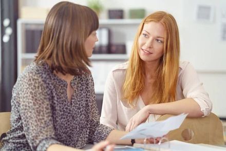 Two Women Having a Conversation — Wilmington, NC — Accounting By Jerry
