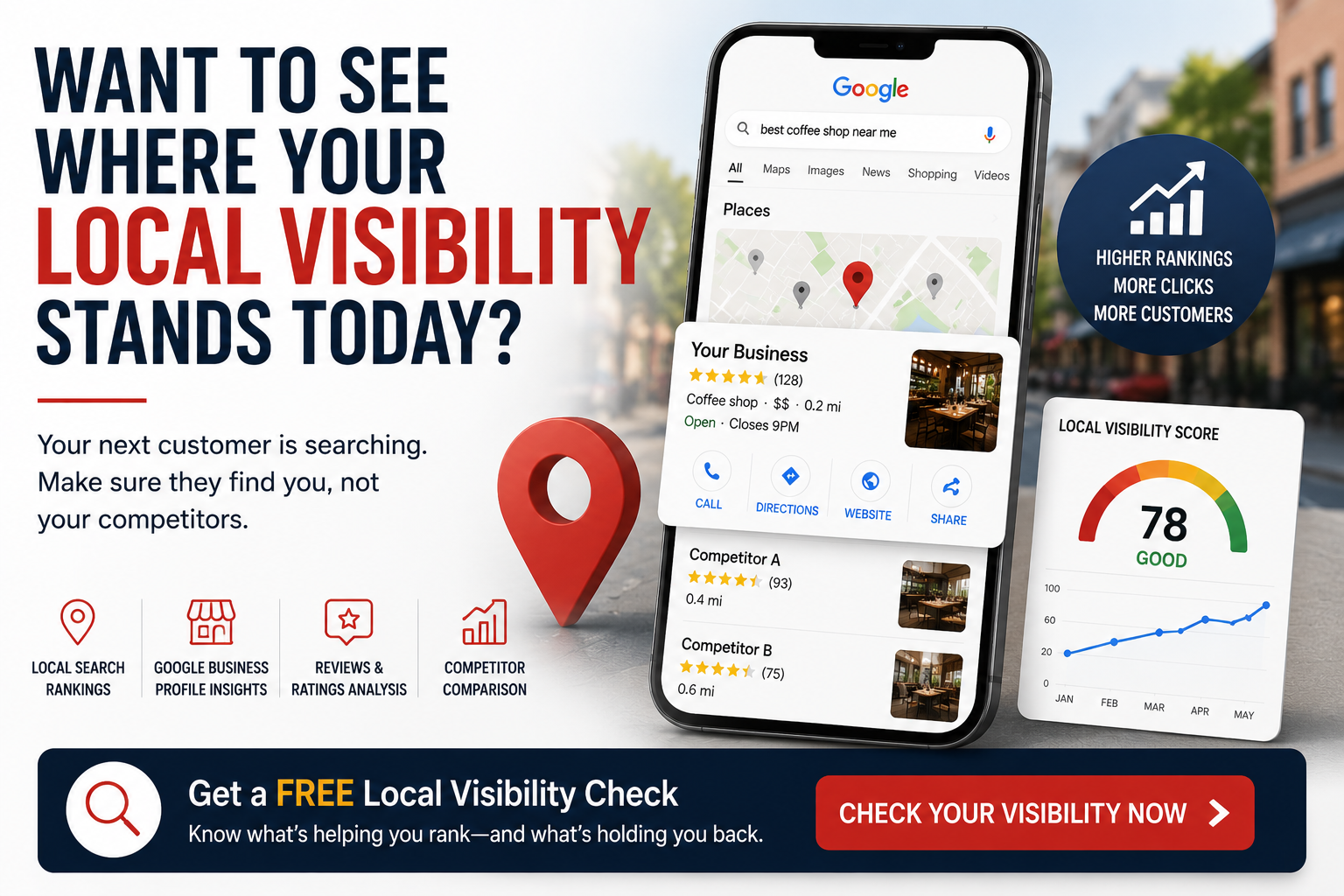 Want to see where your local visibility stands today?