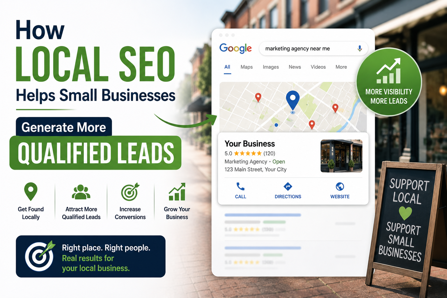 How Local SEO Helps Small Businesses Generate More Qualified Leads