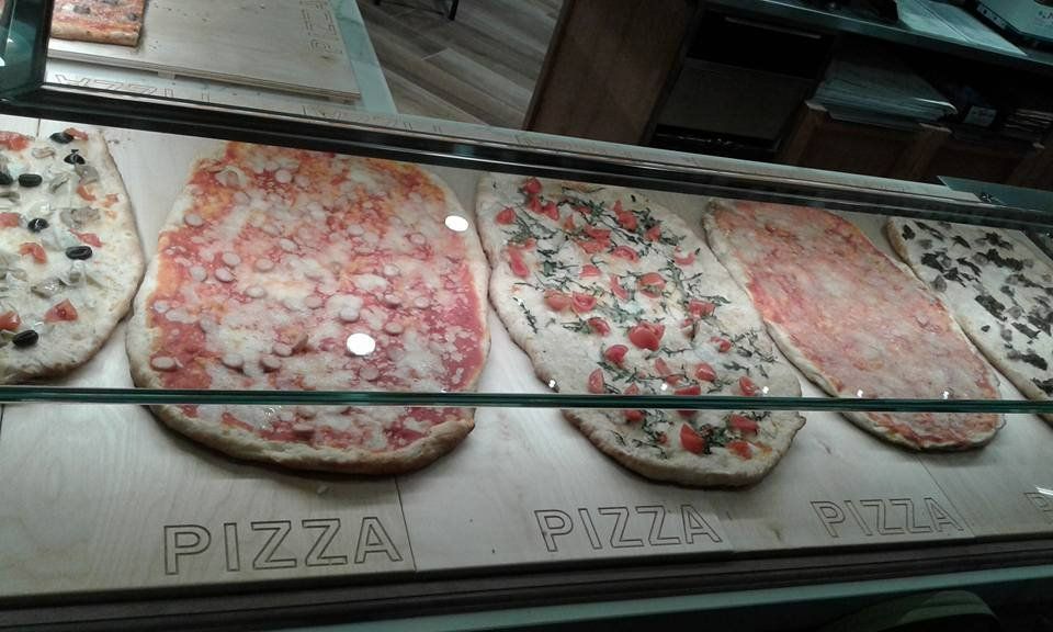 Pizze di un panificio