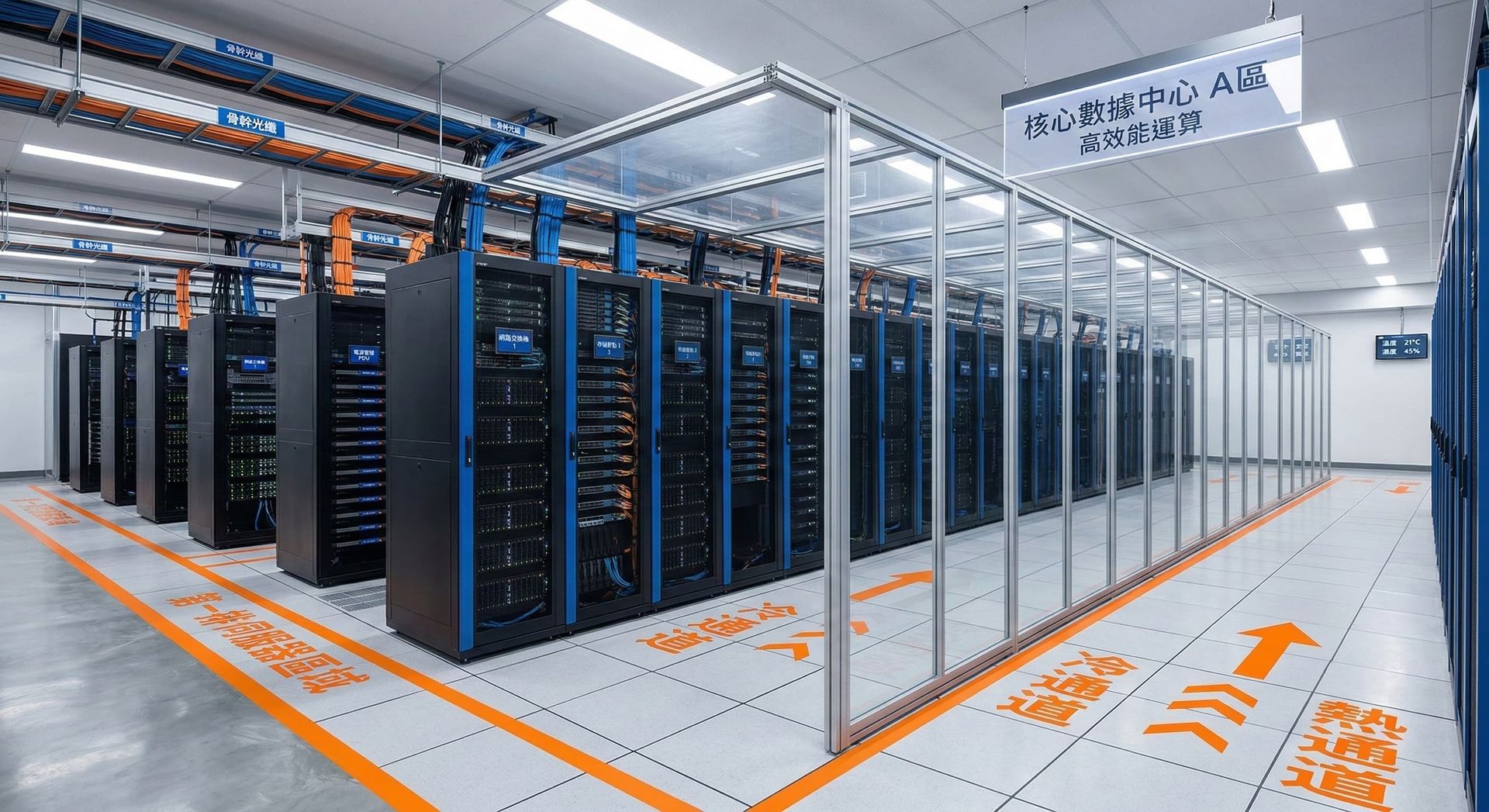 茂盛弱電規劃之現代化企業機房