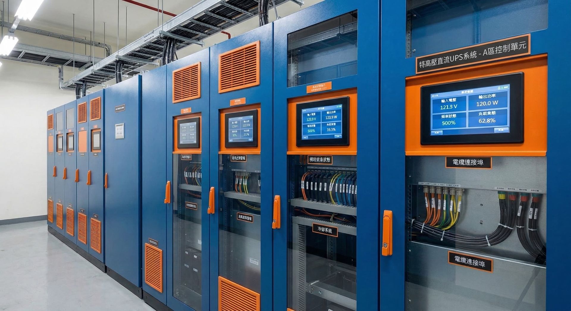 專業雙路供電設計與 UPS 不斷電 N+1 備援系統