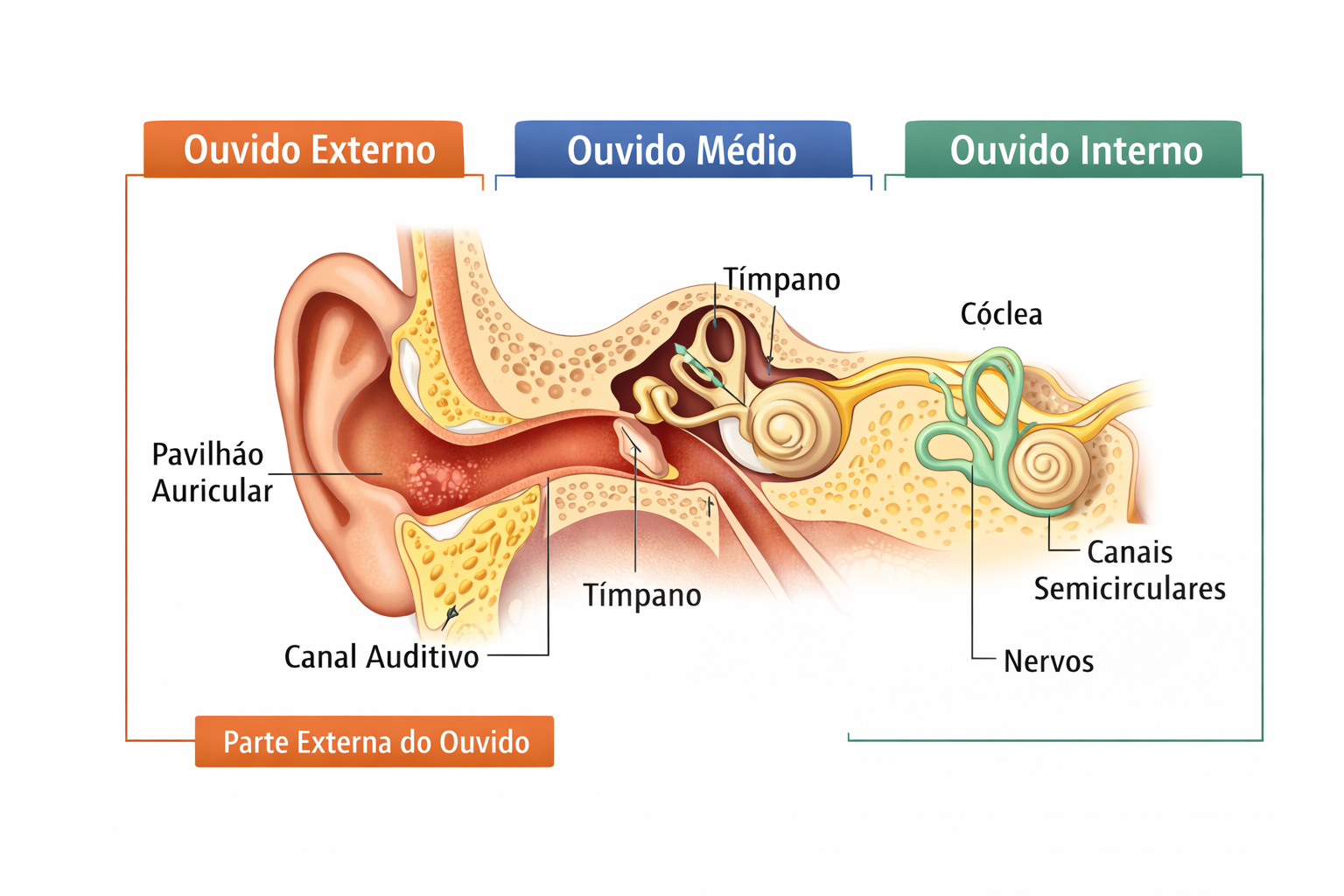 anatomia da orelha
