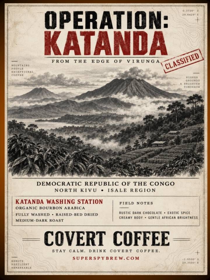 Congo Org. Kivu – Virunga Coffee – Katanda Station