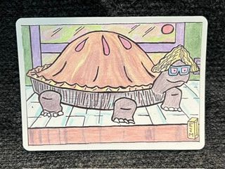 Turtle Gurl Magnet: Granny Pie