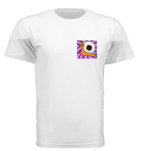 Trippy Snail Eyeball T shirt