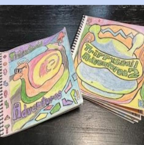 Trippy Snail coloring bundle