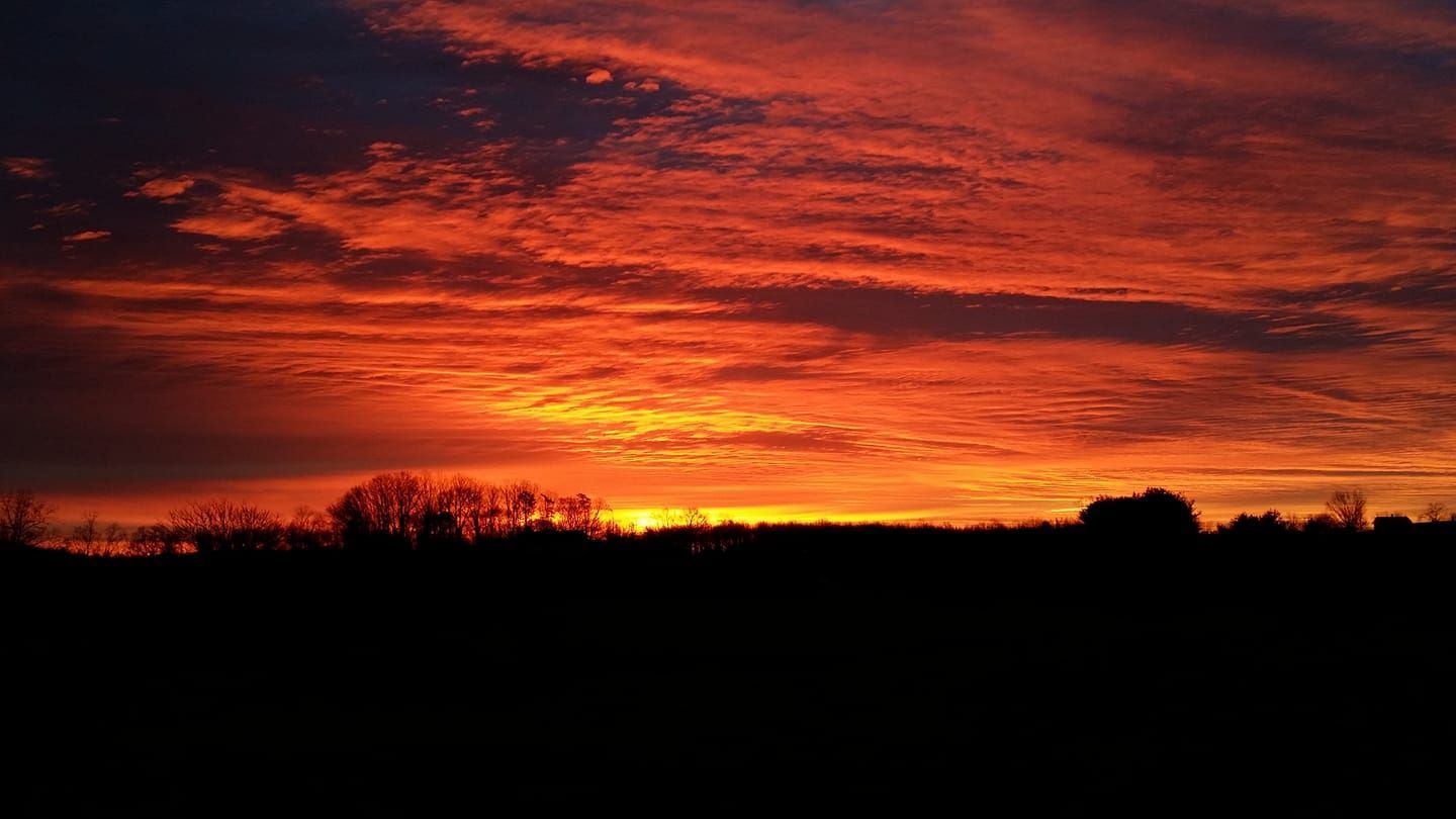 SUNSET AT FAIRHILL FARM