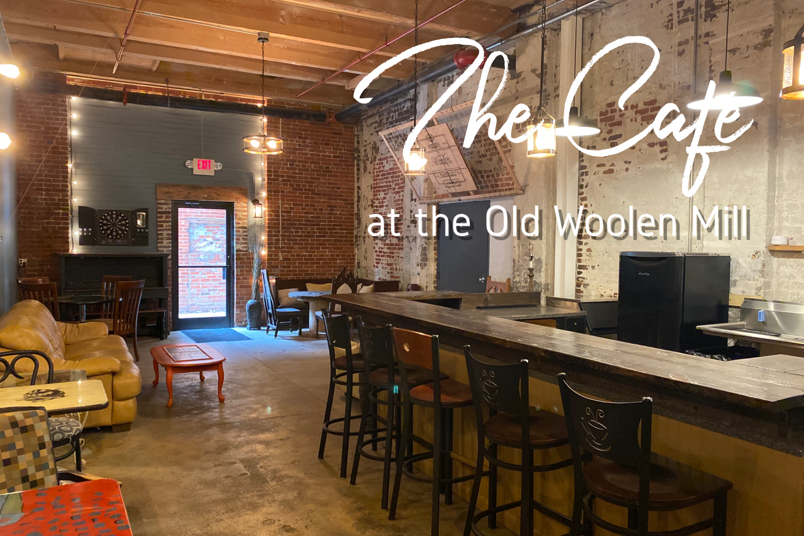 A restaurant called the cafe at the old woolen mill