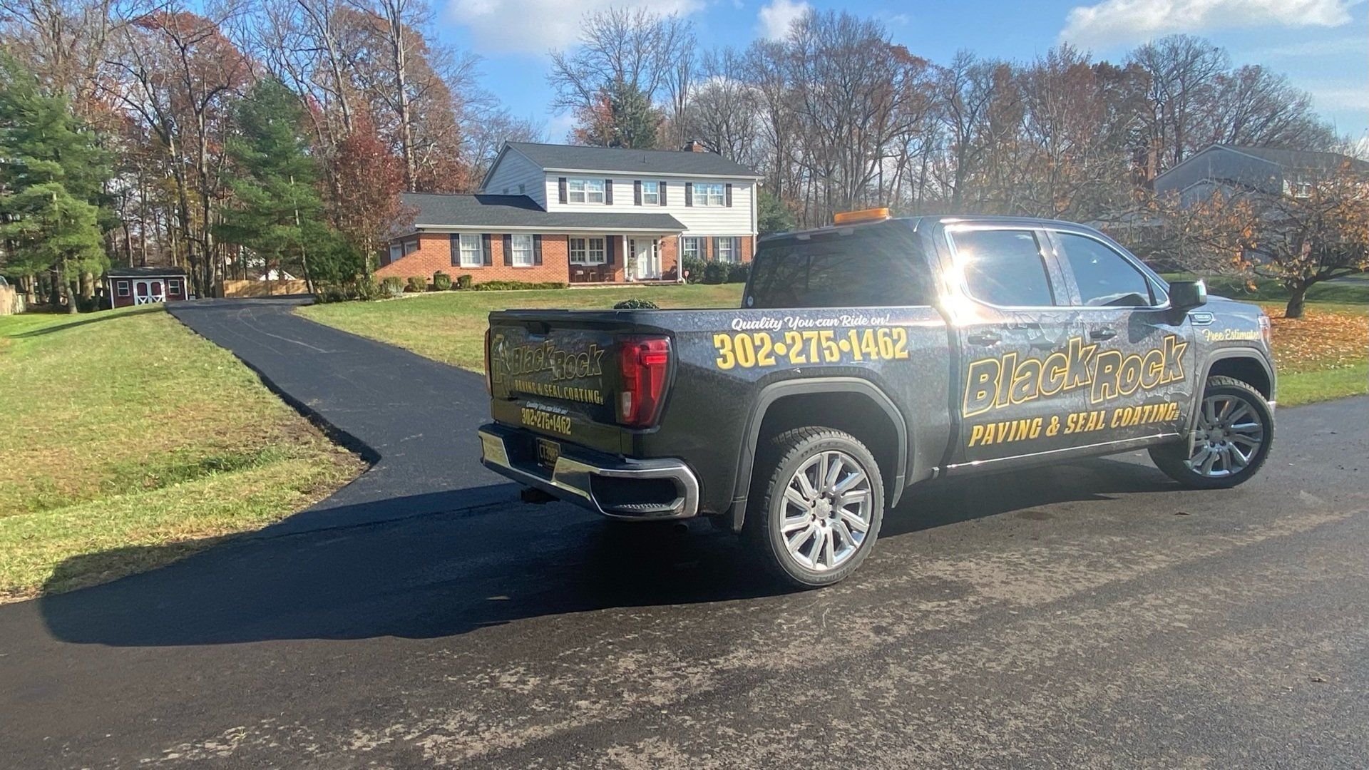 Truck — Bear, DE — Black Rock Paving & Sealcoating