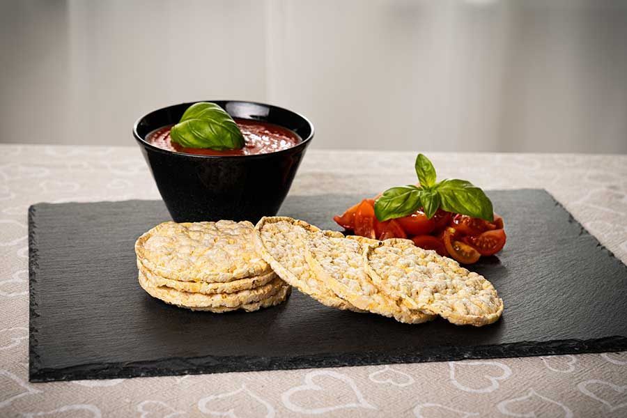 produzione di gallette di mais a San Giorgio delle Pertiche