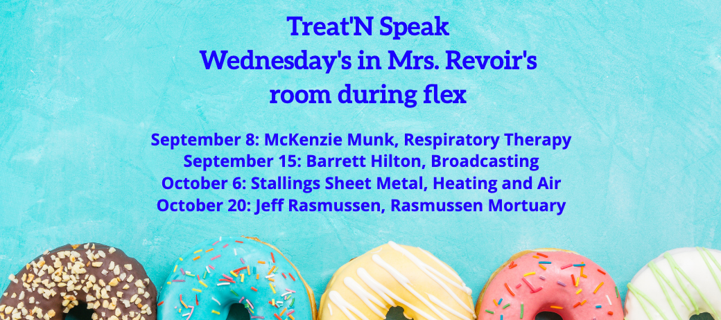 Treat'n speak Schedule
