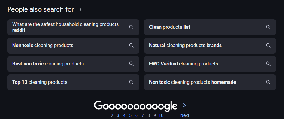 A screenshot of a google search for people also search for