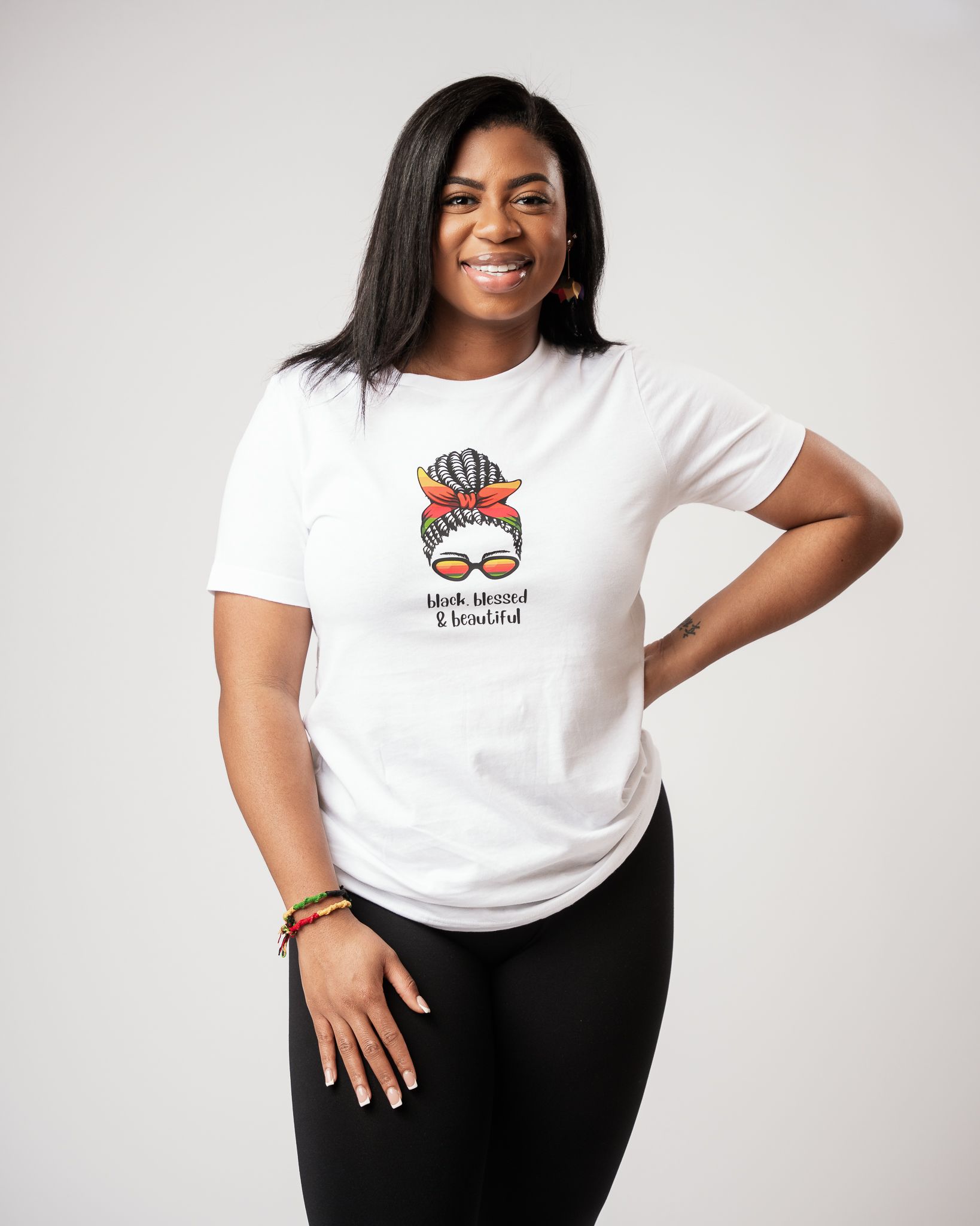 Black Blessed Tee