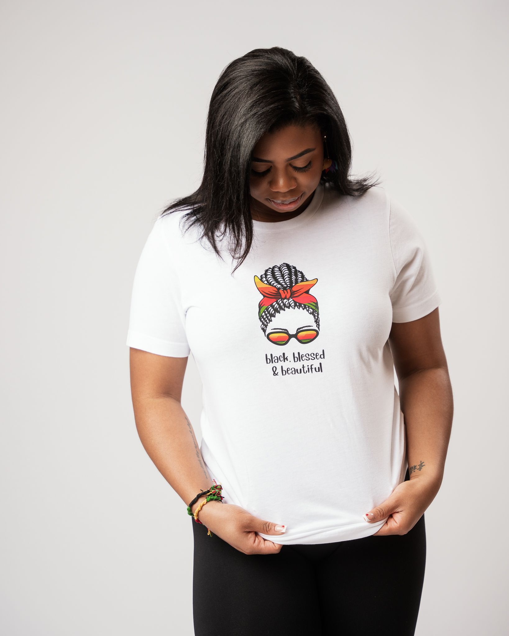 Black Blessed Tee