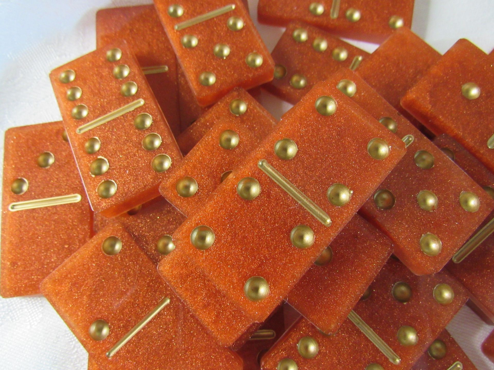 Burnt Orange Dominoes