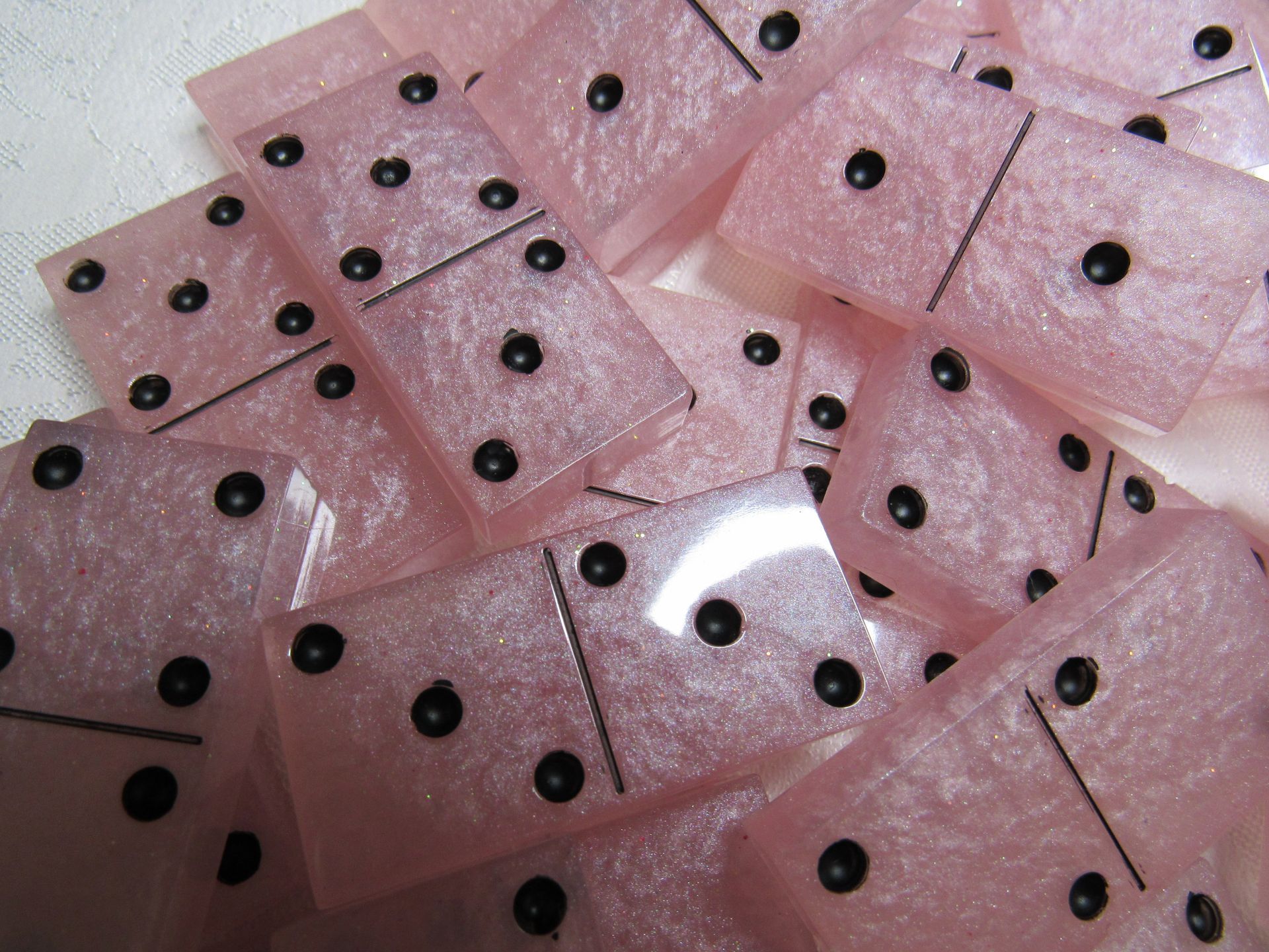 Pearl Pink Dominoes