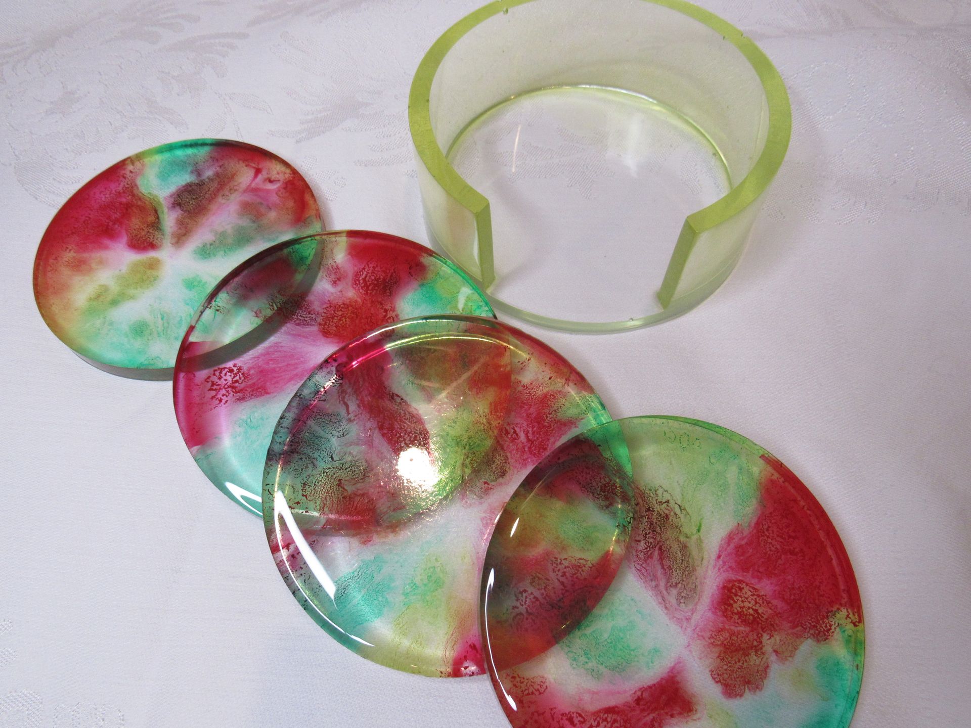 Rasta Coasters - 5 piece set
