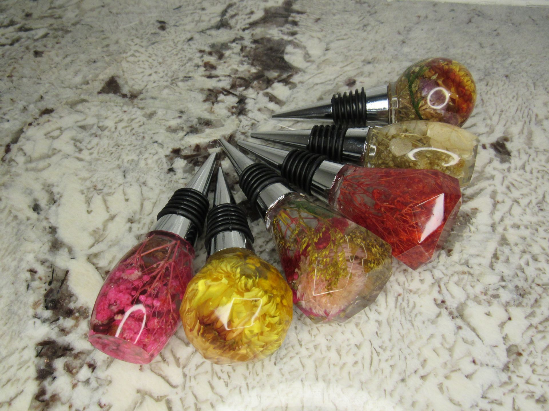 Floral Wine Stoppers