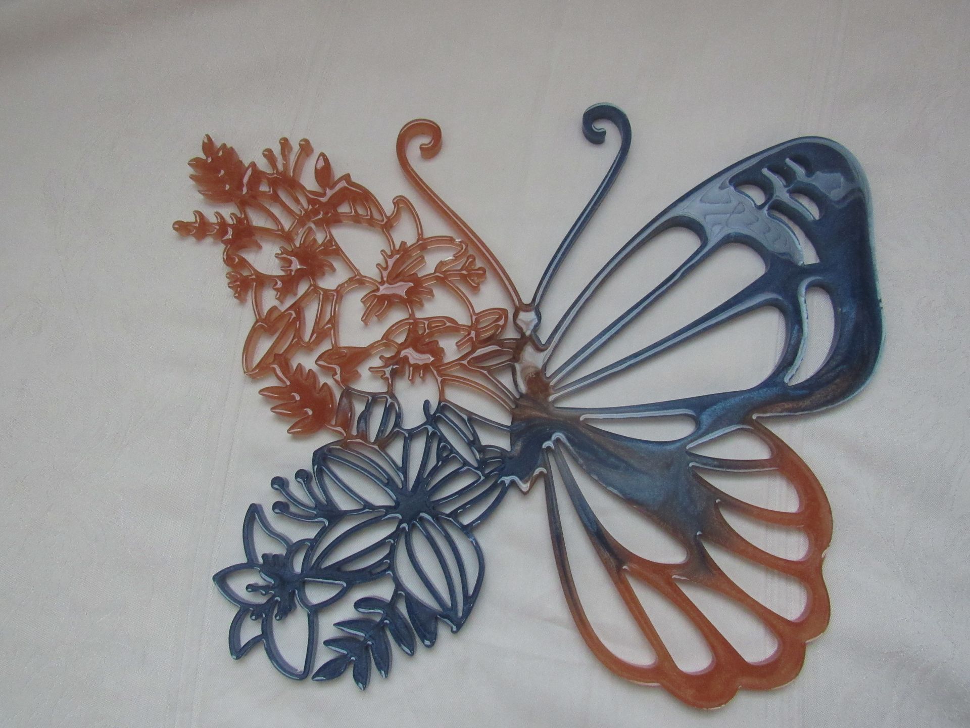 Vibrant Butterfly and Friends - Wall Art - 4 pieces