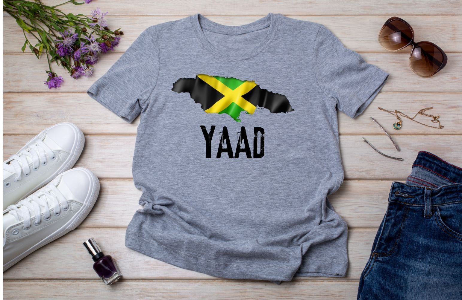 Yaad Flag Tee 1