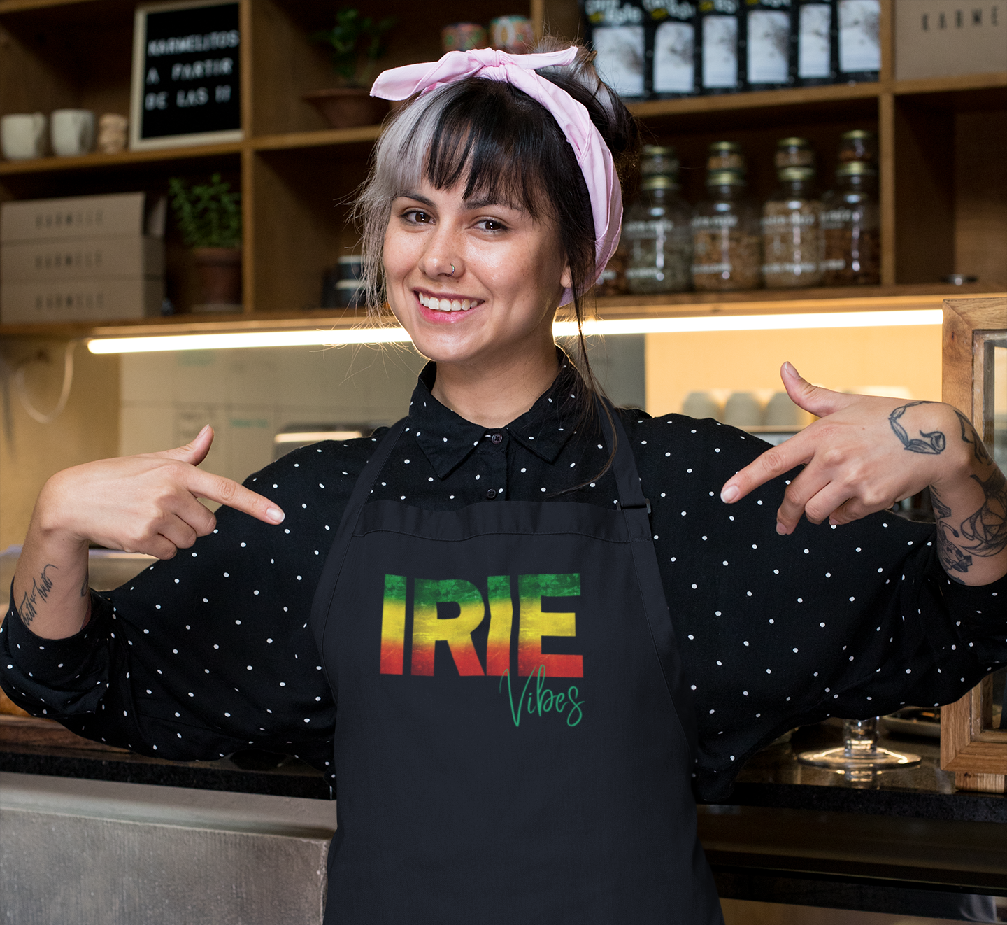 RED/GREEN/GOLD Apron