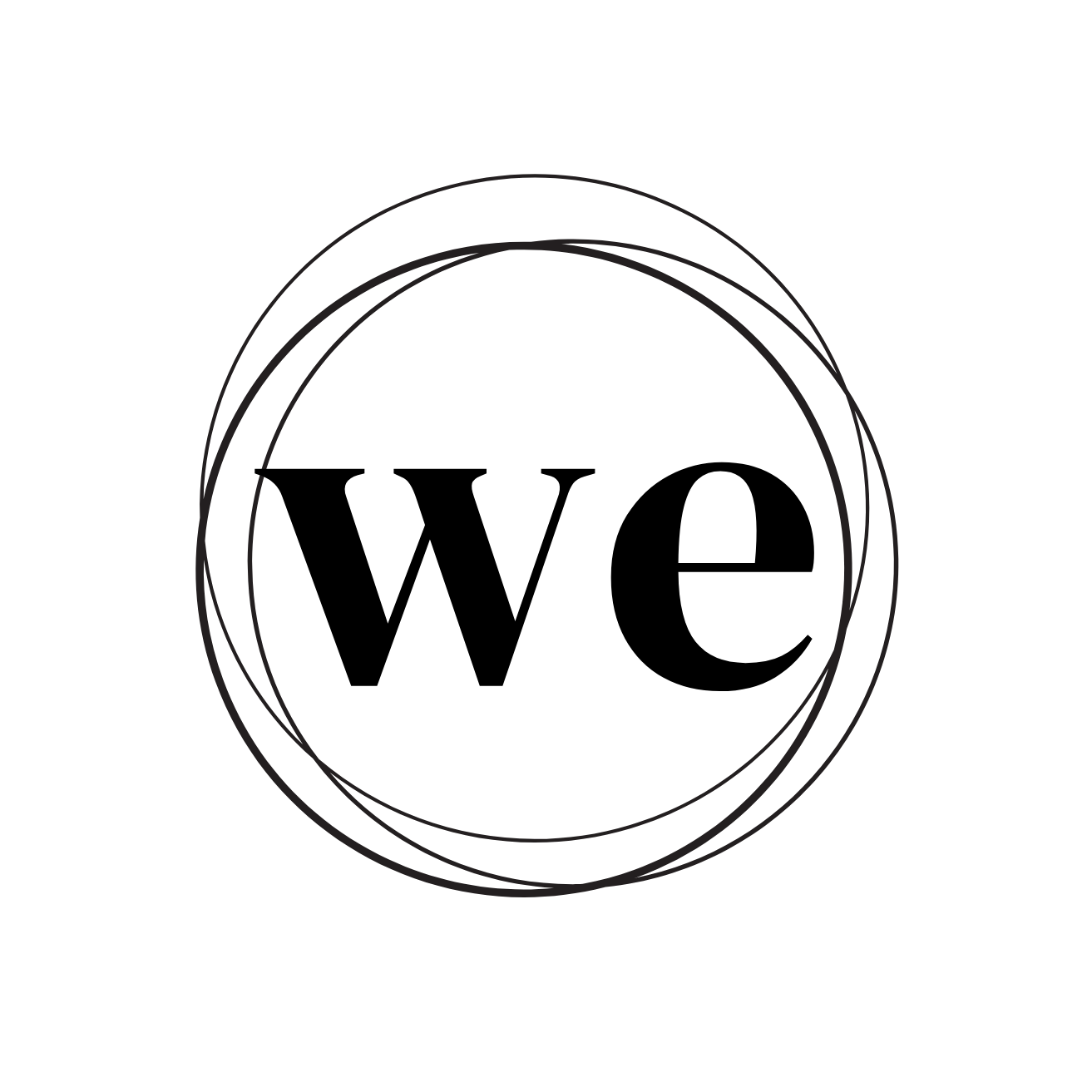 A logo for well-being where the village gathers