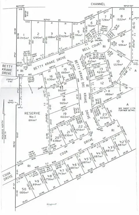 Site map stage one map