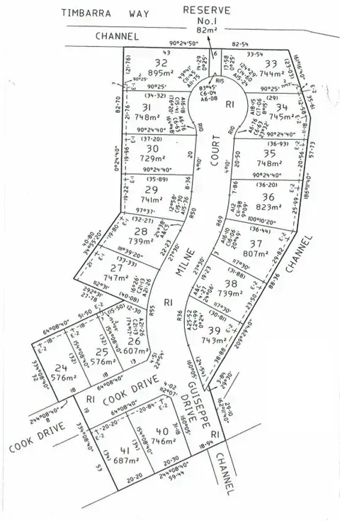 Site map for stage two