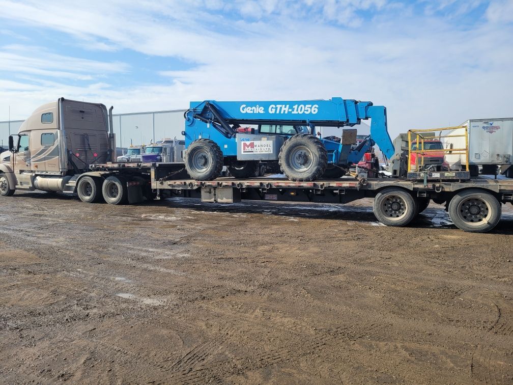 Genie GTH-1056 telehandler at mandel rentals