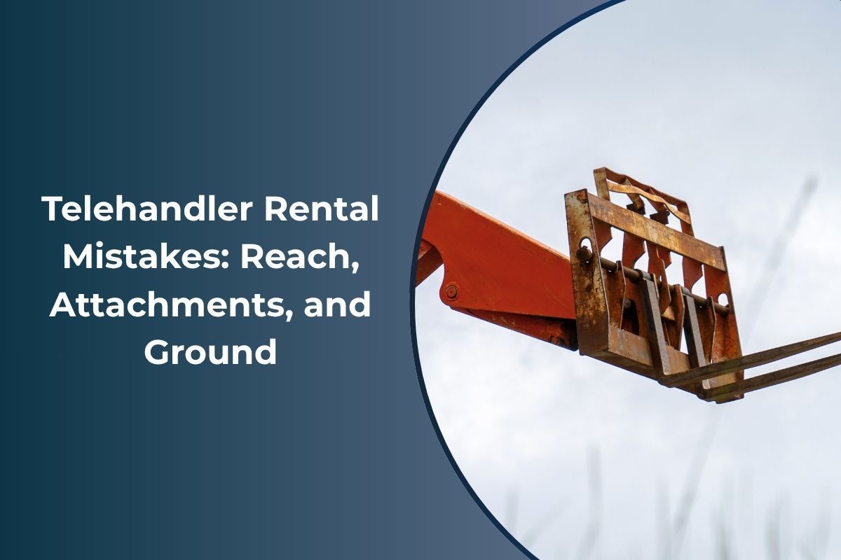 Telehandler Rental Mistakes: Reach, Attachments, and Ground