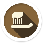 
          Black rounded square with a white plus sign icon
         