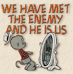 We Have Met The Enemy . . .