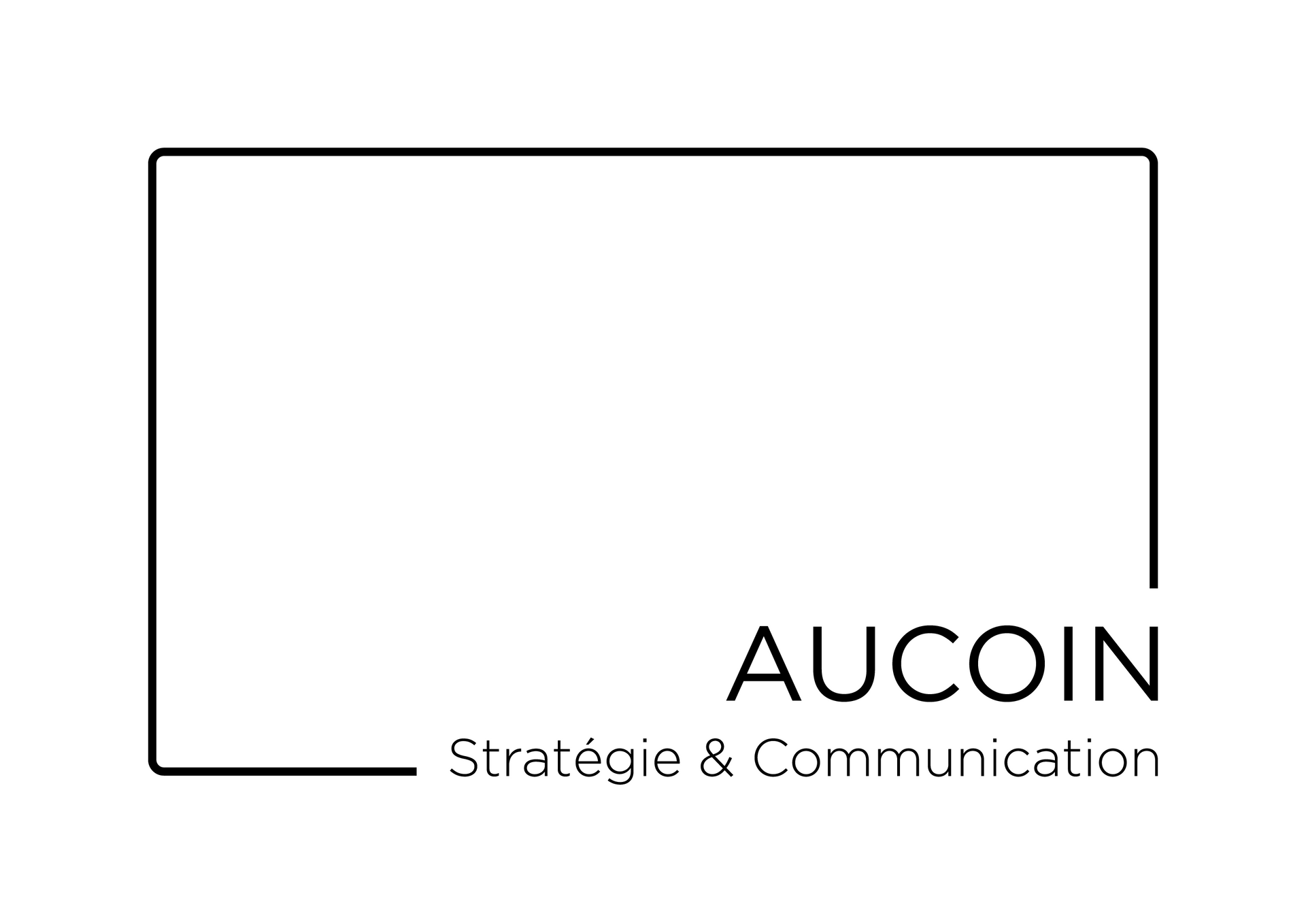 logo aucoin strategie & communication